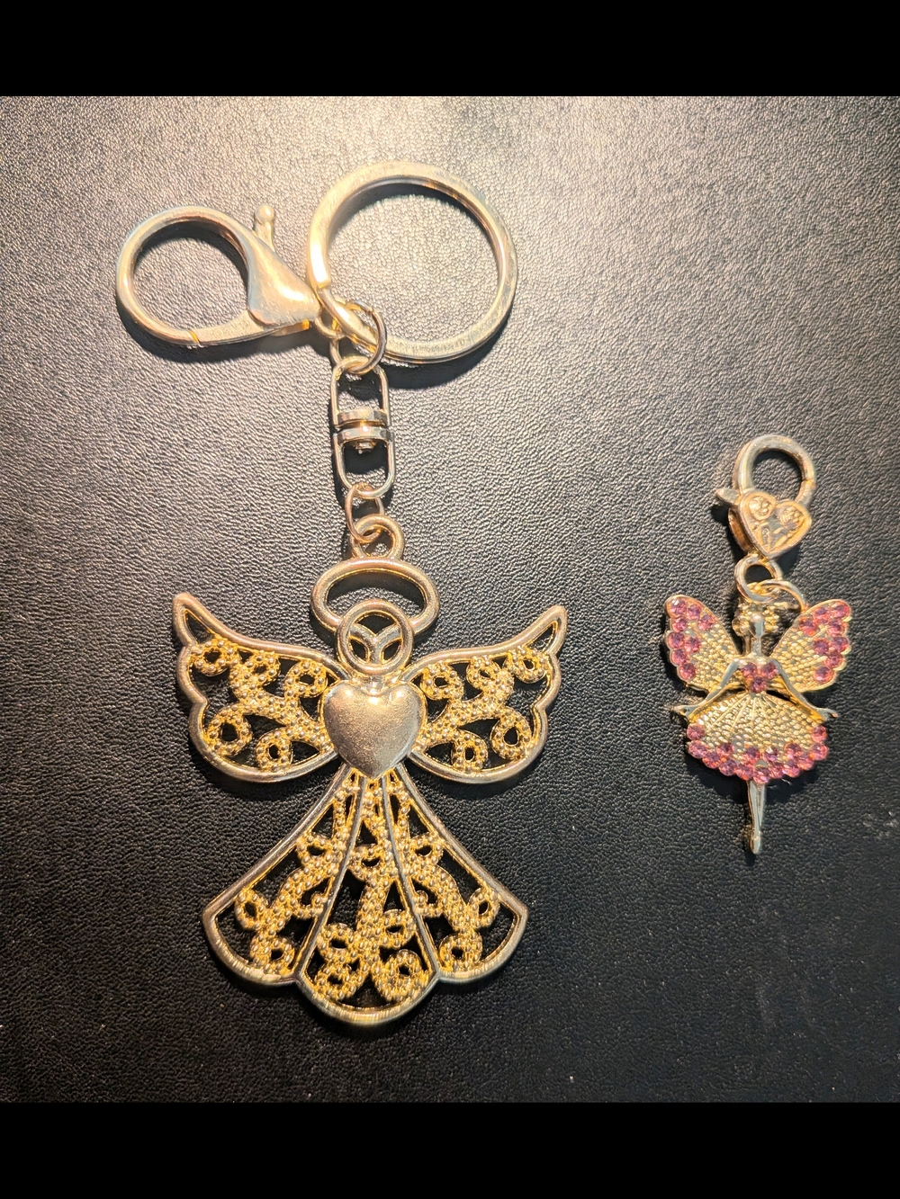 2 Angel Purse/Backpack/Phone/Keys/Car Charms.